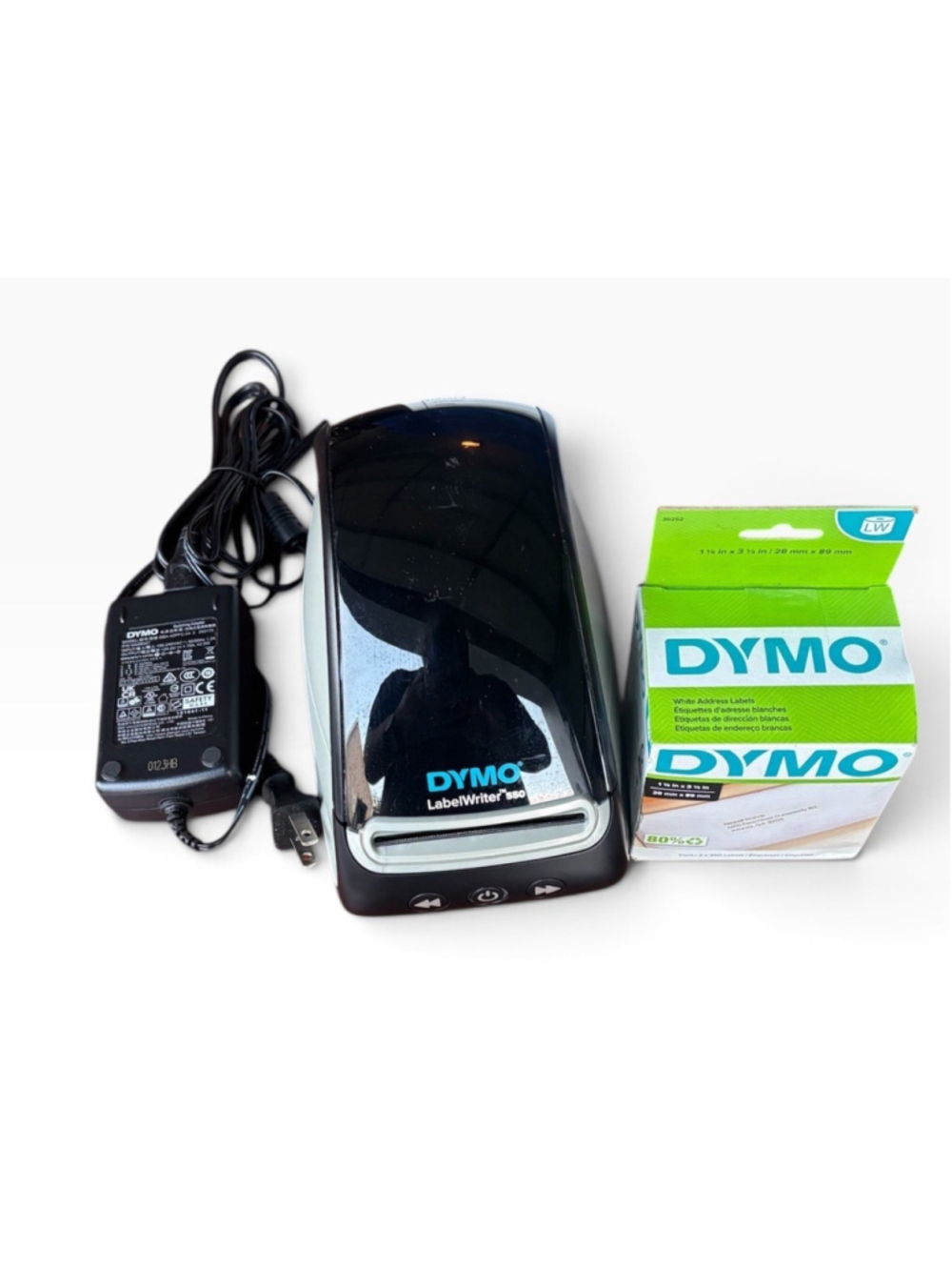 DYMO LabelWriter 550 Direct Thermal Barcode Printer USB Monochrome Label Maker